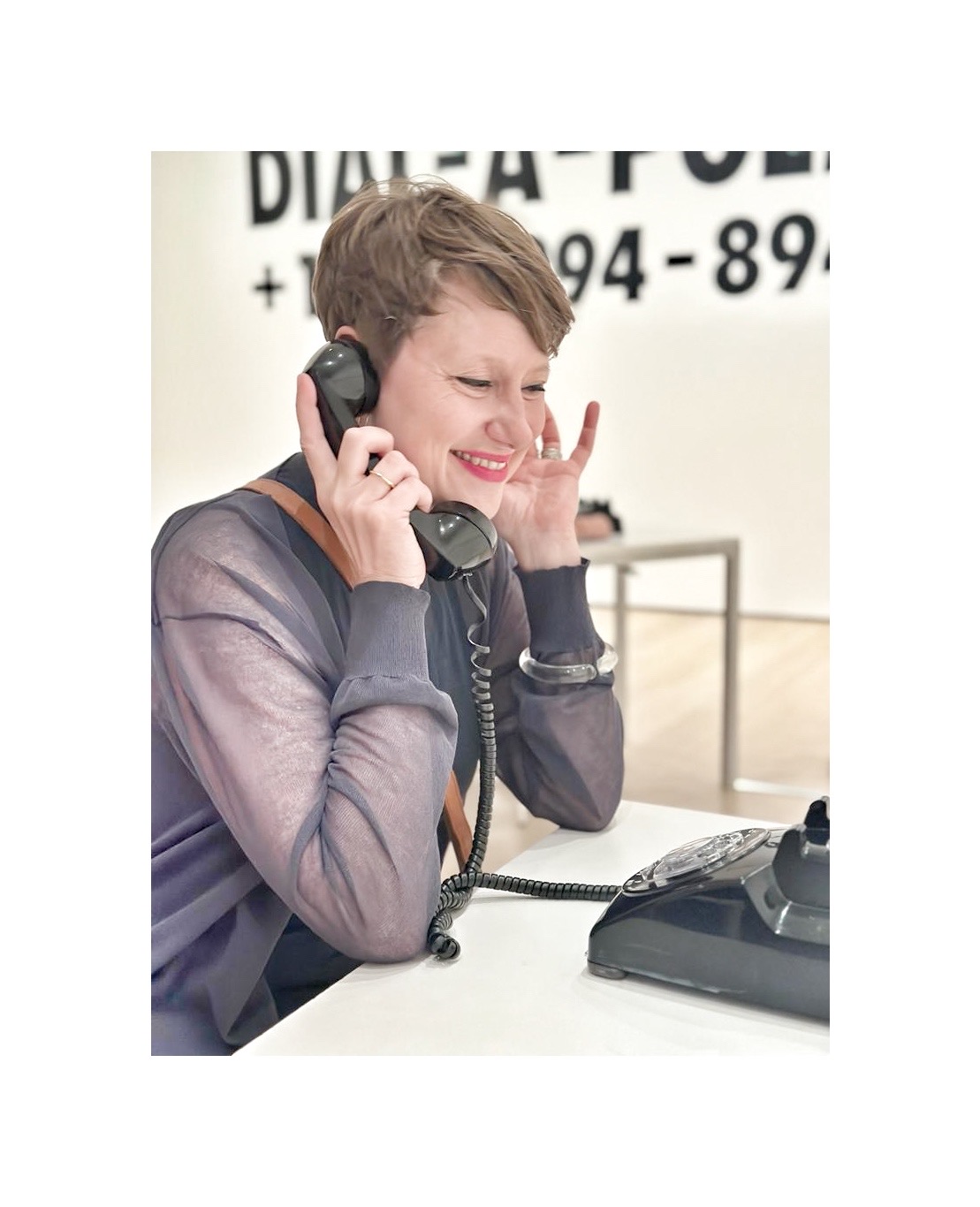 Visiting Moma - Dial-A-Poem - Laurie Anderson